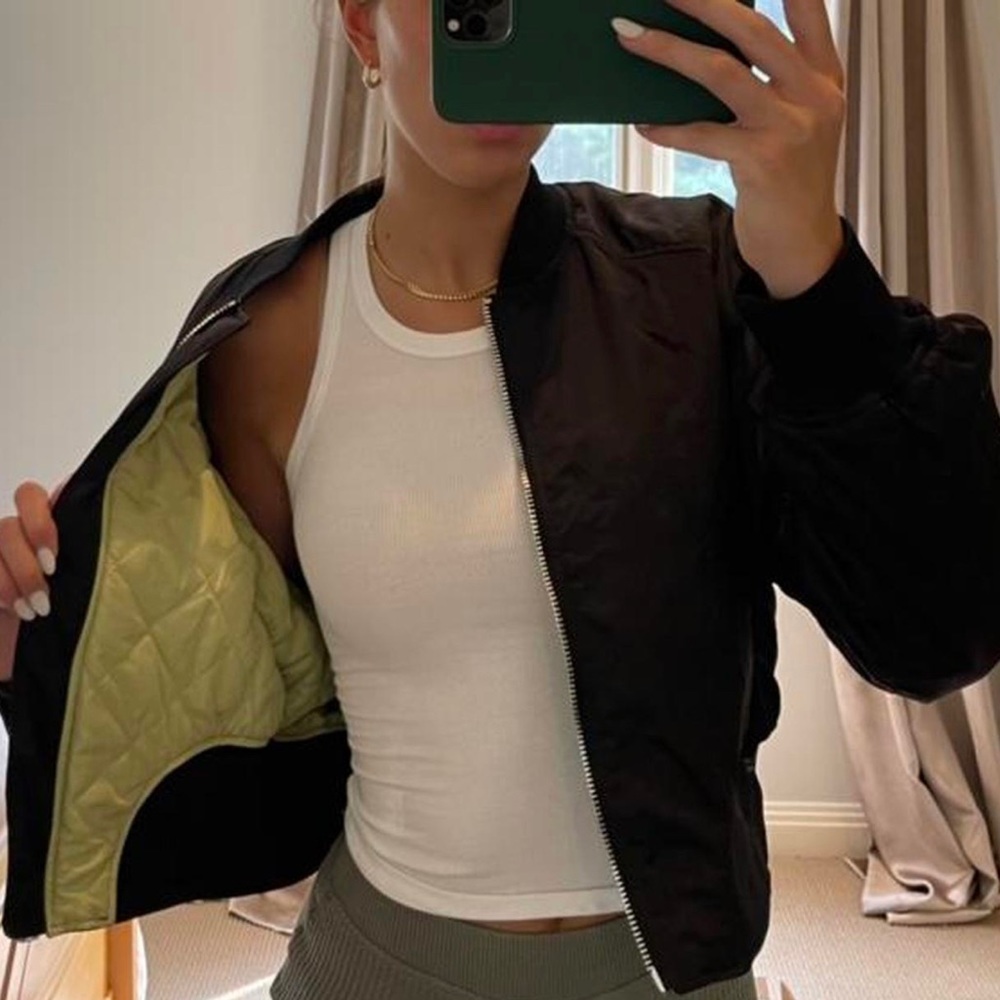 Zara Basic Bomber - image 1